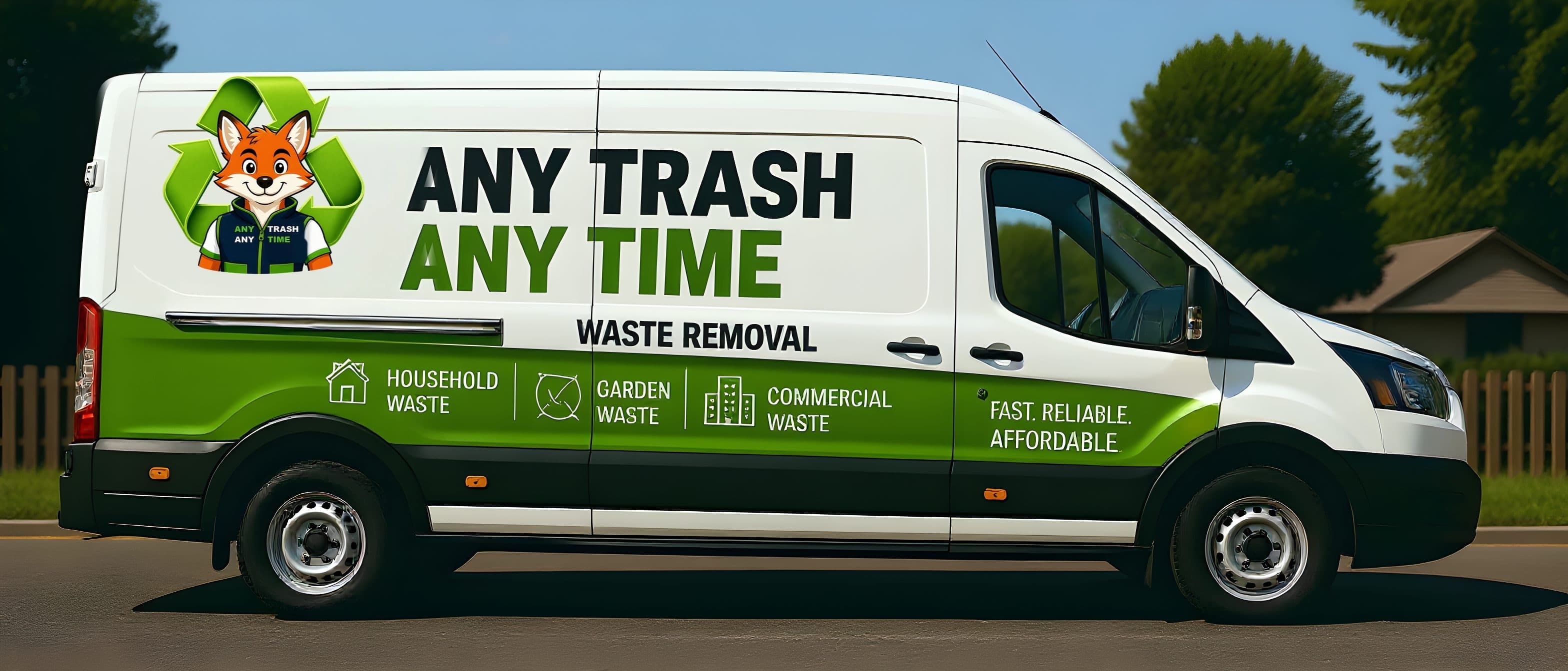 CleanrWaste waste removal van